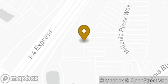 Map showing the location of Amazon Locker - Arnalda in Orlando, FL 32839
