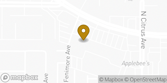 Map showing the location of Amazon Locker - App in Azusa, CA 91702
