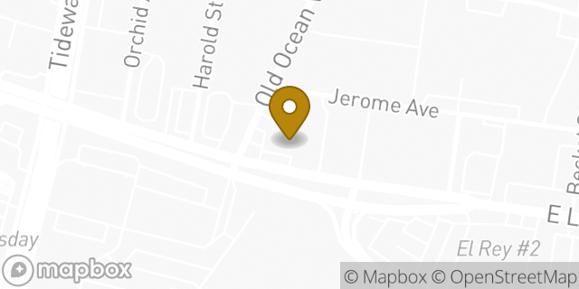 Map showing the location of Amazon Locker - Liquid in Norfolk, VA 23518