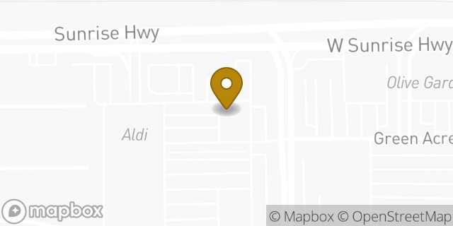 Map showing the location of Chuck E. Cheese in Valley Stream, NY 11581