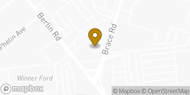 Map showing the location of Amazon Locker - Anna in Cherry Hill, NJ 08034