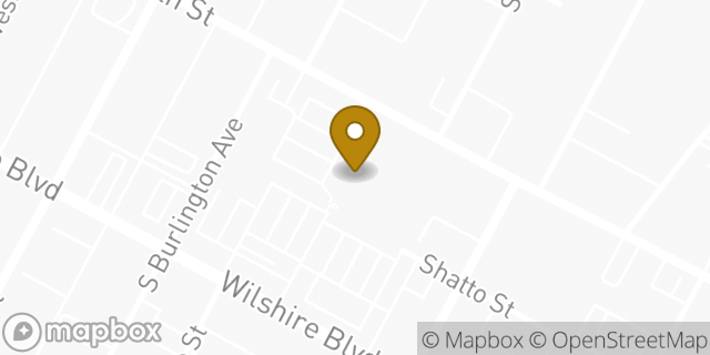 Map showing the location of The Home Depot in Los Angeles, CA 90017