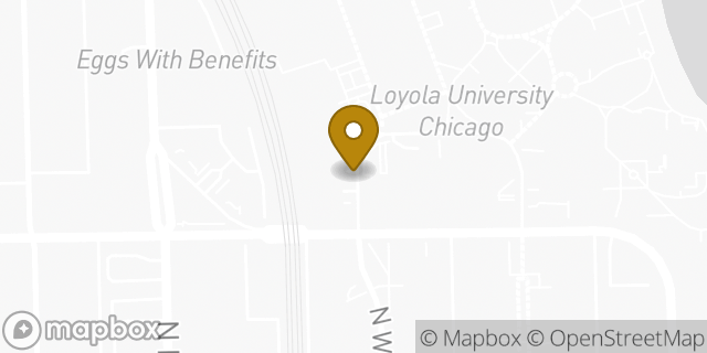 Map showing the location of Amazon Locker - Mandy in Chicago, IL 60660