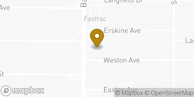 Map showing the location of AutoZone in Buffalo, NY 14215