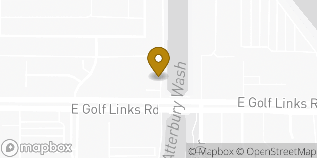 Map showing the location of KinderCare in Tucson, AZ 85730