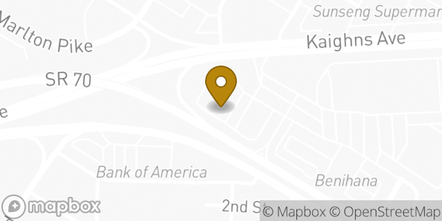Map showing the location of Amazon Locker - Xian in Merchantville, NJ 08109