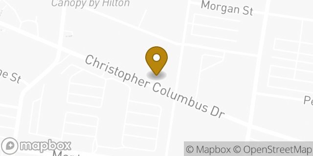 Map showing the location of Chase ATM in Jersey City, NJ 07302