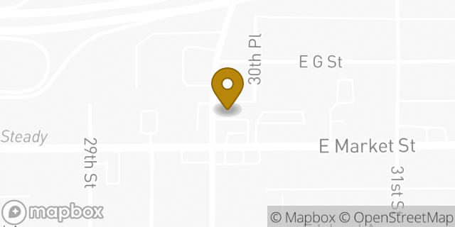 Map showing the location of Amazon Locker - Wingtip in San Diego, CA 92102