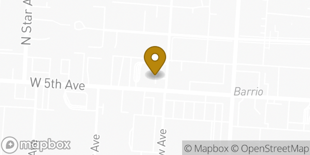 Map showing the location of Chase Bank in Columbus, OH 43212