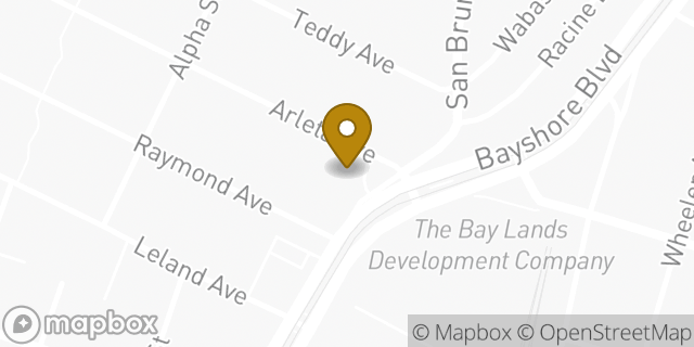 Map showing the location of ATM 7ELEVEN-FCTI in San Francisco, CA 94134