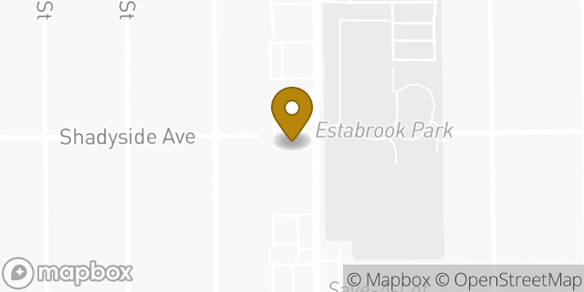 Map showing the location of Amazon Locker - Jaw in Cleveland, OH 44144