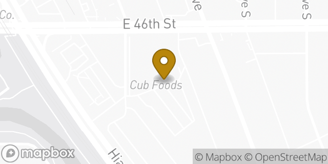 Map showing the location of Coinme in Minneapolis, MN 55406