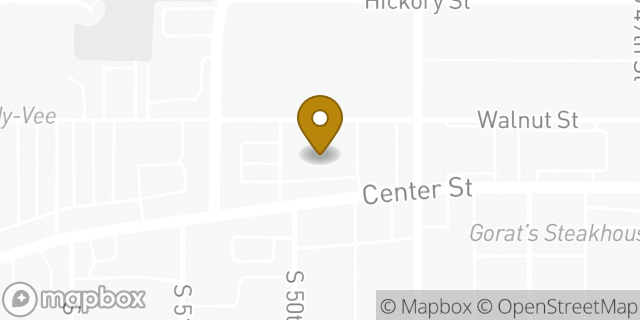 Map showing the location of ATM Walgreens in Omaha, NE