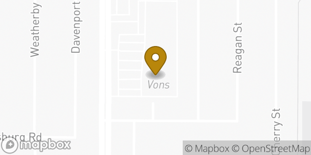 Map showing the location of Vons in Los Alamitos, CA 90720