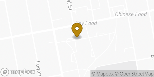 Map showing the location of Amazon Locker - Yale in Brooklyn, NY 11208