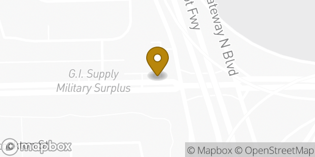 Map showing the location of 7-Eleven in El Paso, TX 79904