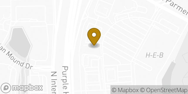 Map showing the location of Subway in Austin, TX 78753