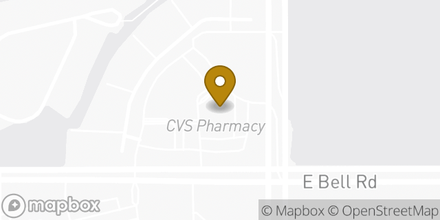 Map showing the location of ATM CVS in Scottsdale, AZ
