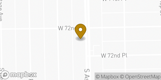 Map showing the location of The True Church of Christ The Divine in Chicago, IL 60636