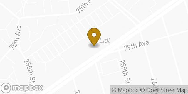 Map showing the location of Amazon Locker - Bibbiana in Queens, NY 11004