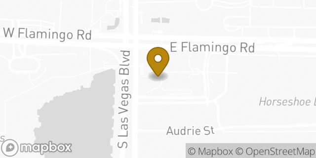 Map showing the location of Sunglass Hut in Las Vegas, NV 89109