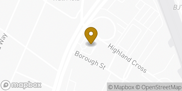 Map showing the location of Amazon Locker - Monologue in Rutherford, NJ 07070