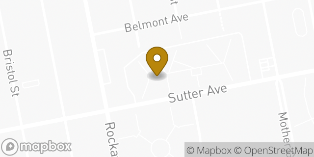 Map showing the location of Amazon Locker - Dunsop in Brooklyn, NY 11212