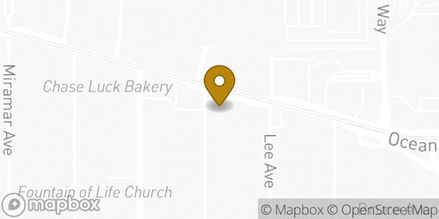 Map showing the location of Wells Fargo Bank in San Francisco, CA 94112