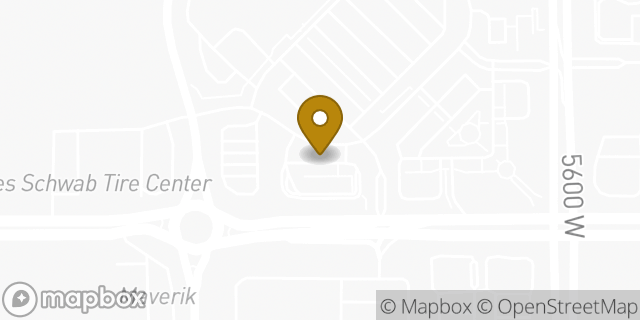 Map showing the location of McDonald's in West Jordan, UT 84081