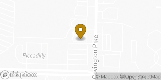 Map showing the location of Starbucks Coffee Company in Memphis, TN 38128