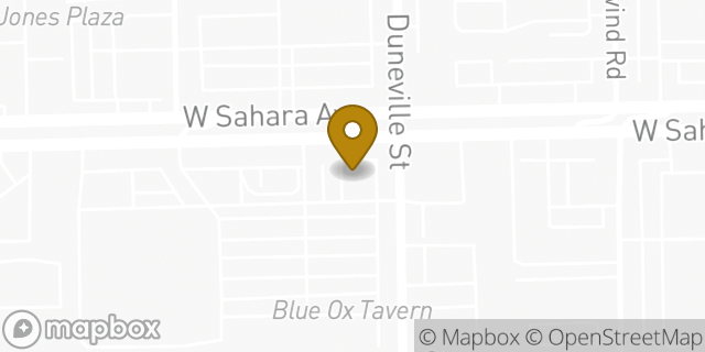 Map showing the location of Enterprise Rent-A-Car in Las Vegas, NV 89146