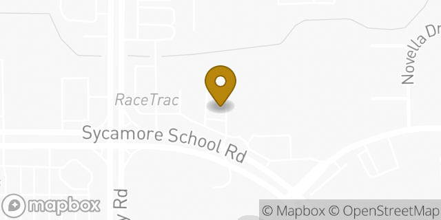 Map showing the location of McDonald's in Fort Worth, TX 76134