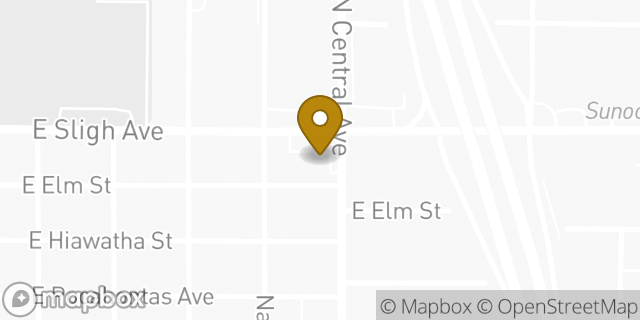 Map showing the location of Amazon Locker - Obed in Tampa, FL 33604