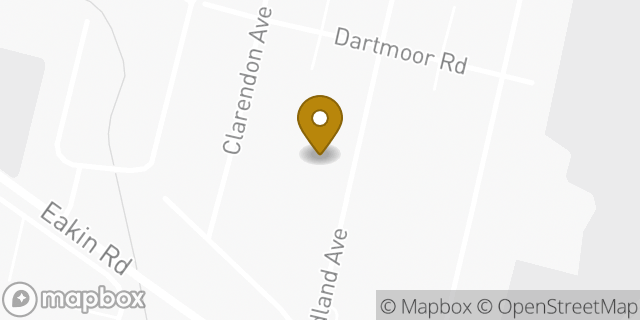 Map showing the location of New Beginning Pentecostal of Christ in Columbus, OH 43223