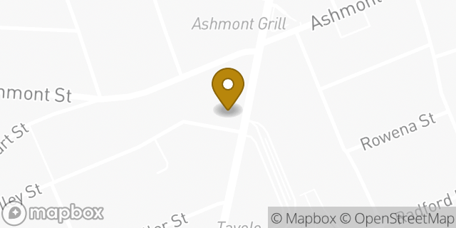 Map showing the location of Dunkin' in Dorchester Center, MA 02124