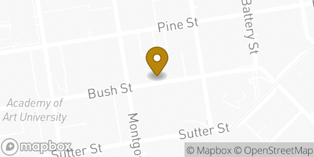 Map showing the location of The UPS Store in San Francisco, CA 94104