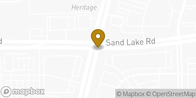 Map showing the location of Levi's in Orlando, FL 32809