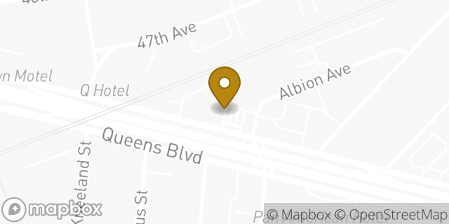 Map showing the location of Amazon Locker - Sable in Elmhurst, NY 11373