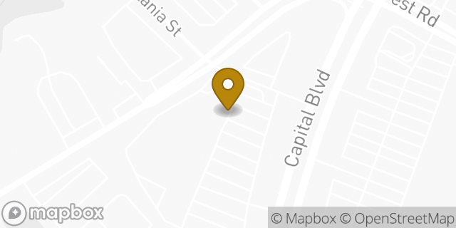 Map showing the location of FedEx Office Print & Ship Center in Raleigh, NC 27616