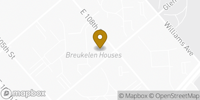 Map showing the location of Amazon Locker - Ephyra in Brooklyn, NY 11236