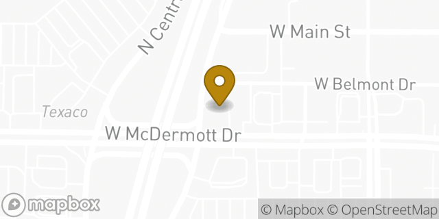 Map showing the location of ATM 7ELEVEN-FCTI in Allen, TX 75002
