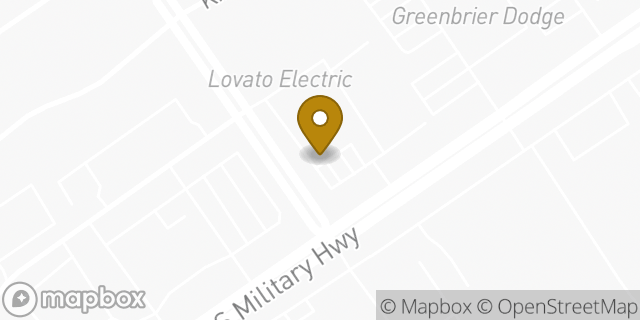 Map showing the location of ATM 7ELEVEN-FCTI in Chesapeake, VA 23320