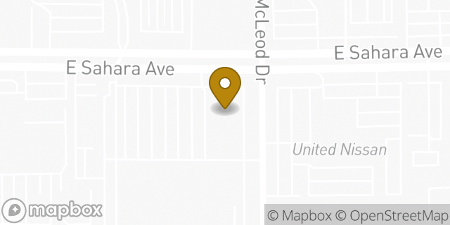 Map showing the location of Amazon Locker - Maria Maddalena in Las Vegas, NV 89104