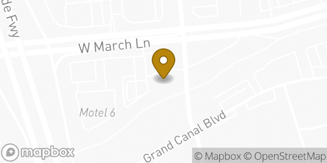 Map showing the location of ATM 7ELEVEN-FCTI in Stockton, CA 95207