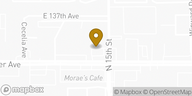Map showing the location of Amazon Locker - Receptor in Tampa, FL 33612