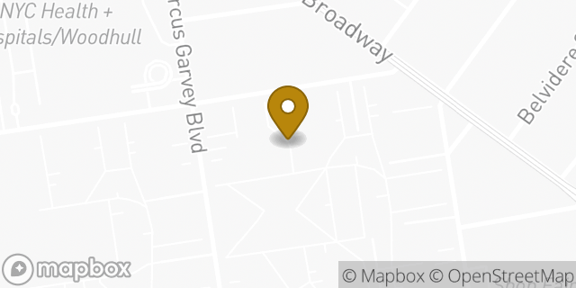 Map showing the location of Amazon Locker - Game in Brooklyn, NY 11206