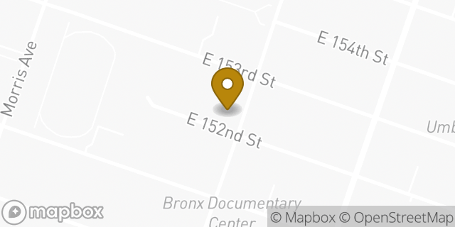 Map showing the location of ATM L And B Wireless in Bronx, NY 10451