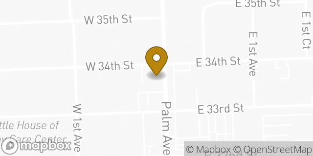 Map showing the location of Amazon Locker - Malvolio in Hialeah, FL 33012