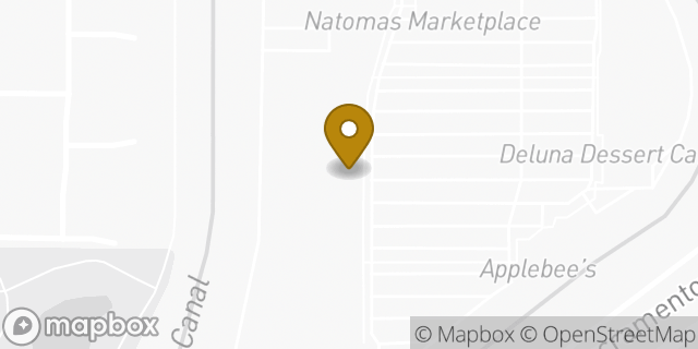 Map showing the location of Amazon Locker - Annunziato in Sacramento, CA 95834