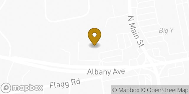 Map showing the location of Amazon Locker - Allyson in West Hartford, CT 06117